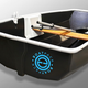 Illustration for article titled Clever Rooftop Carrier Doubles as an Emergency Boat